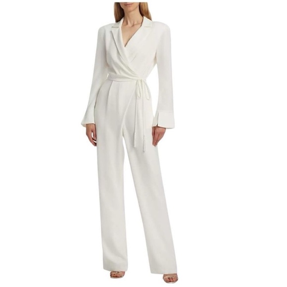 Cinq a Sept Elegant White Jumpsuit - Picture 5 of 8